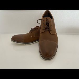 New Brown Nunn Bush Comfort Gel Oxford Shoe Size 10